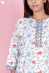 Bizzy Lizzy Kurta And Pant Set With Kota Dupatta In Block Print